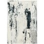 Large Black and Grey Rug - 200x290cm - Aurora