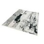 Large Black and Grey Rug - 200x290cm - Aurora