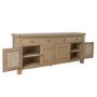 4 Door Sideboard Smoked Oak