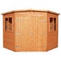 Shire Large Corner Shed with Double Doors 8 x 8ft