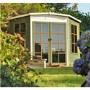 Shire Hampton Double Door Garden Summerhouse 7 x 7ft