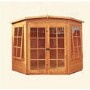 Shire Hampton Double Door Garden Summerhouse 7 x 7ft