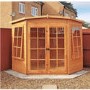 Shire Hampton Double Door Garden Summerhouse 7 x 7ft