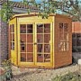 Shire Hampton Double Door Garden Summerhouse 7 x 7ft