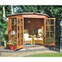 Shire Hampton Double Door Garden Summerhouse 7 x 7ft