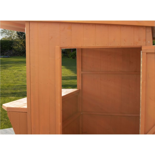 Shire Pent Wooden Garden Bar and Store 6 x 4ft