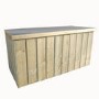 Shire Pressure Treated Planed Log Storage Box - 4 x 2ft