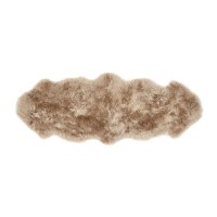 Mink Double Genuine Sheepskin Rug - 175 x 70 cm - Ripley