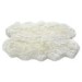 Ripley Genuine Sheepskin Natural Cream Rug - Quad 160x105cm