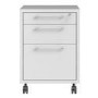 Prima Mobile file cabinet in White