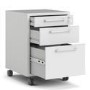 Prima Mobile file cabinet in White