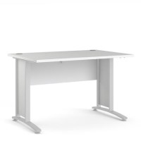 Small White Wooden Desk - Prima