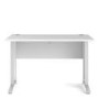 Small White Wooden Desk - Prima