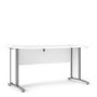 Large White Wooden Desk - Prima 