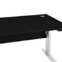 Black Wood Standing Desk with Electric Control - Prima