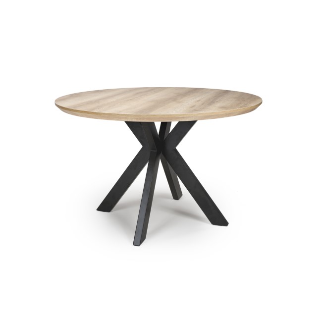 Round Oak Dining Table - Seats 4 - Liberty