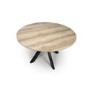 Round Oak Dining Table - Seats 4 - Liberty