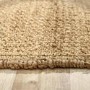 Jute Runner Rug with Fringed Edging 210x67cm - Ripley