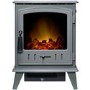 Adam Aviemore Grey Electric Stove Fire