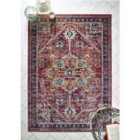 Ripley Granada Persian Style Rug in Pink - 170x120cm