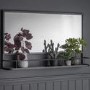 Eliza Overmantel Mirror with Shelf - Caspian House