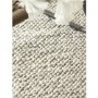 La Playa Textured Rug in Silver - 120x170 cm