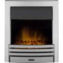 Adam Eclipse Chrome Inset Electric Fire with Remote Control