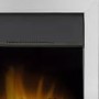 Adam Eclipse Chrome Inset Electric Fire with Remote Control