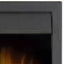 Adam Eclipse Black Inset Electric Fire with Remote Control