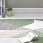 Multi Coloured Patterned Rug - 120x170cm - Origins