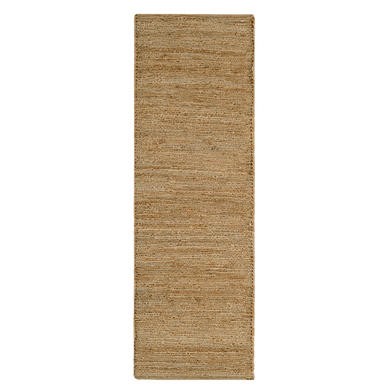 Natural Jute Runner Rug -66x200cm - Soumak