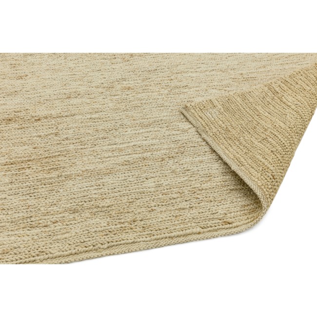 Beige Jute Rug - 170 x 120 cm - Soumak