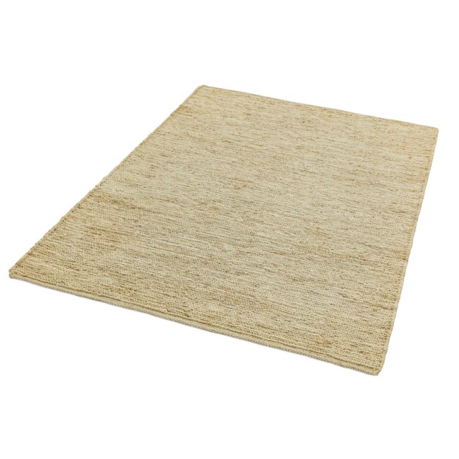 Beige Jute Rug - 170 x 120 cm - Soumak