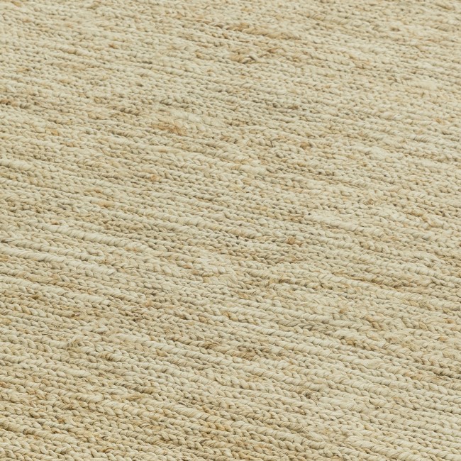 Beige Jute Rug - 170 x 120 cm - Soumak