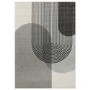 Grey Retro Rug - 120 x 170 cm - Muse