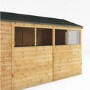 Mercia 10 x 8ft Wooden Shiplap Reverse Apex Shed