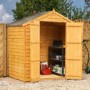 Mercia 4 x 6ft Wooden Overlap Apex Double Door Windowless Shed 