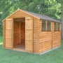 Mercia 12 x 8ft Wooden Overlap Apex Shed