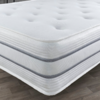 Single 1000 Pocket Sprung Cooling Natural Fibre Rolled Mattress - Aspire