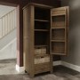 Smoked Oak Single Larder Unit