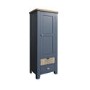 Oak & Blue Single Larder Unit