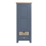 Oak & Blue Single Larder Unit