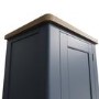 Oak & Blue Single Larder Unit