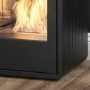 Adam Bio Ethanol Stove in Black - Bellini