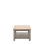 Rectangular Green Wooden Coffee Table with Storage - Eton