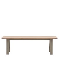 Eton Trestle Dining Bench Sage Green - Caspian House