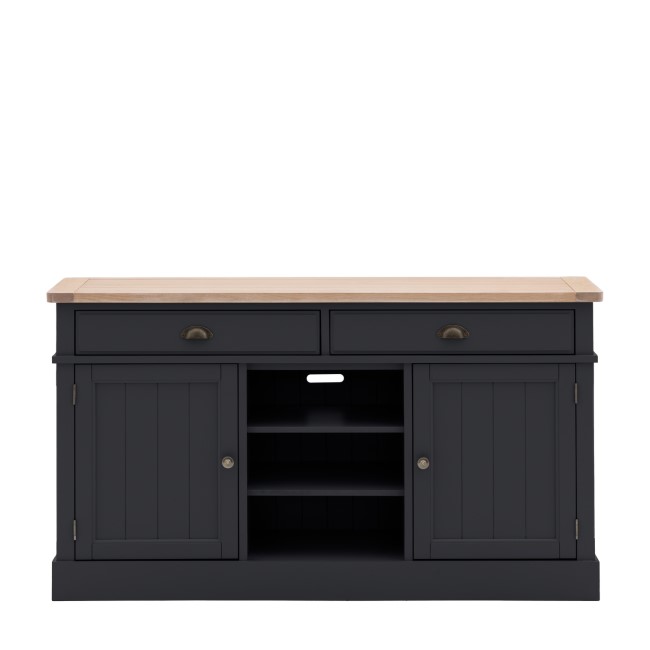 Eton 2 Door 2 Drawer Sideboard Navy - Caspian House