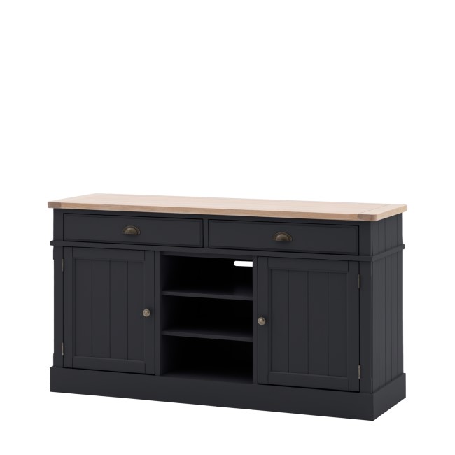 Eton 2 Door 2 Drawer Sideboard Navy - Caspian House