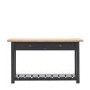 Eton 2 Drawer Console Table Navy - Caspian House