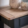 Eton 2 Drawer Console Table Navy - Caspian House